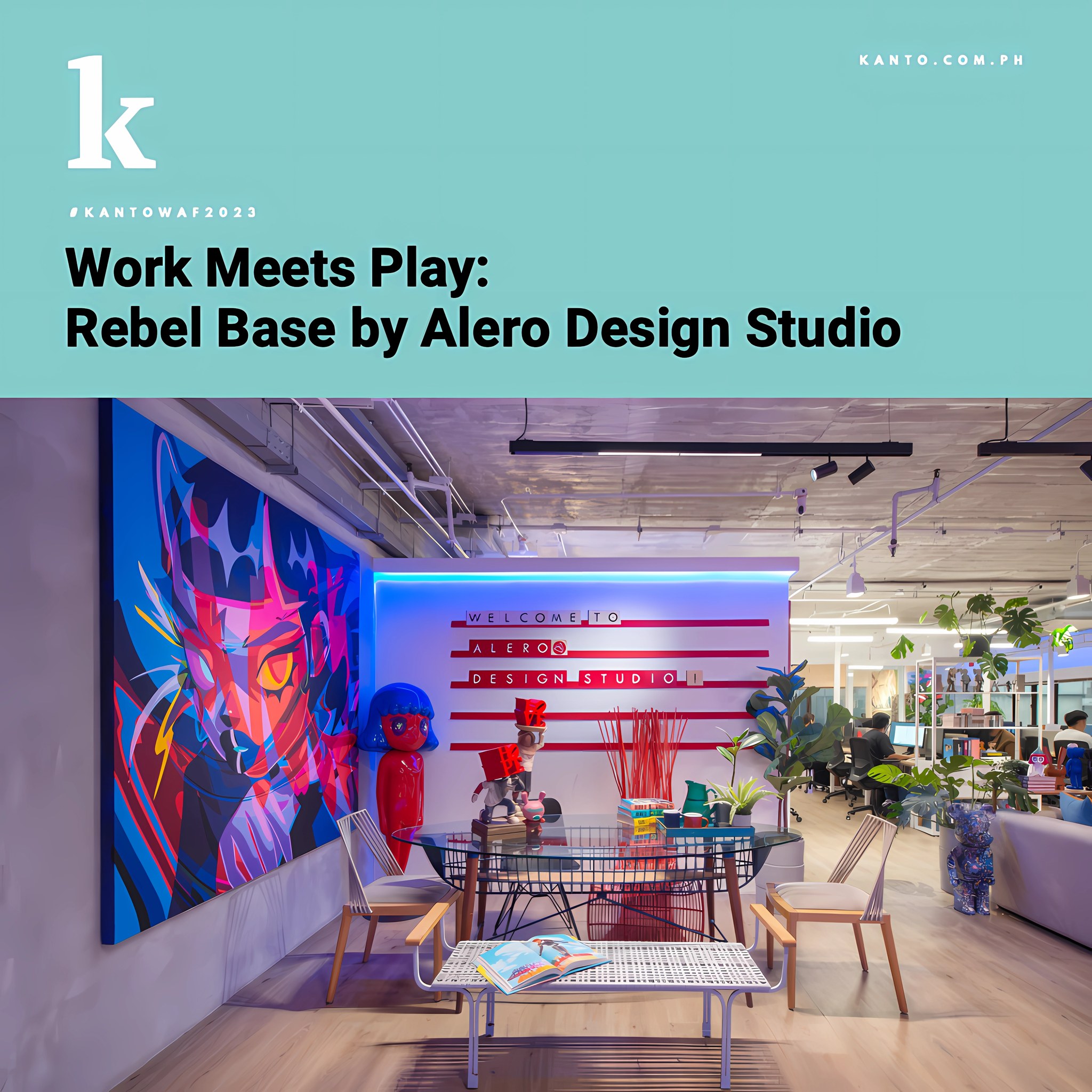 Kanto - “We don’t want a pretentious office,” shared Jesy...