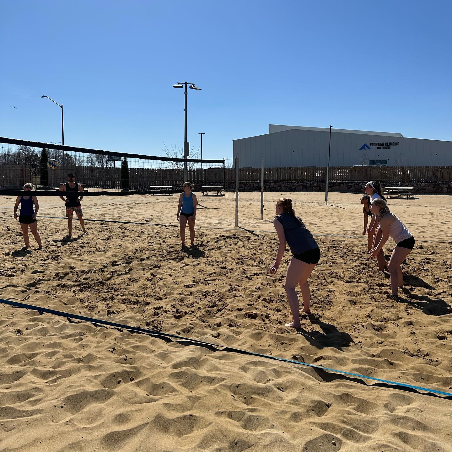 What a great day to... University of Sioux Falls Volleyball
