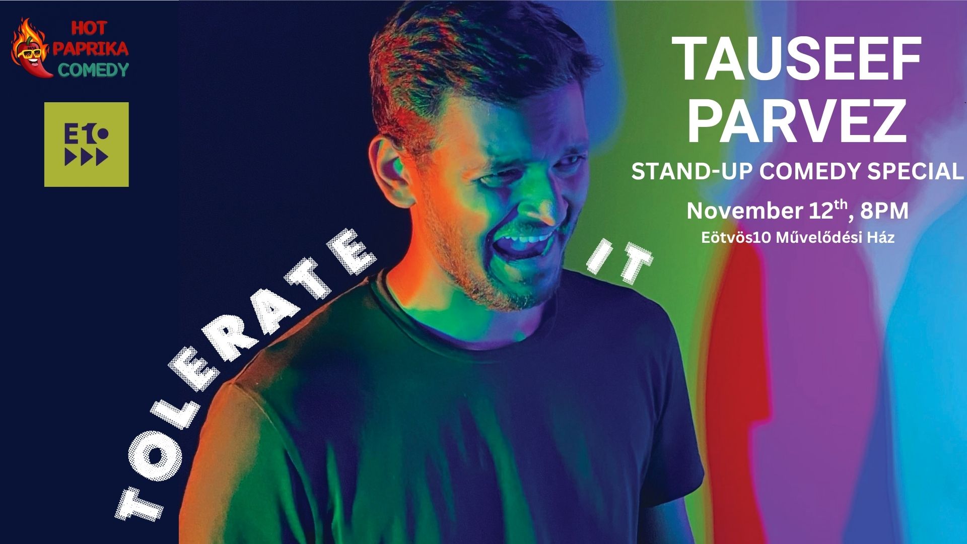 Tolerate It: English Stand-Up Comedy Special | Tauseef Parvez