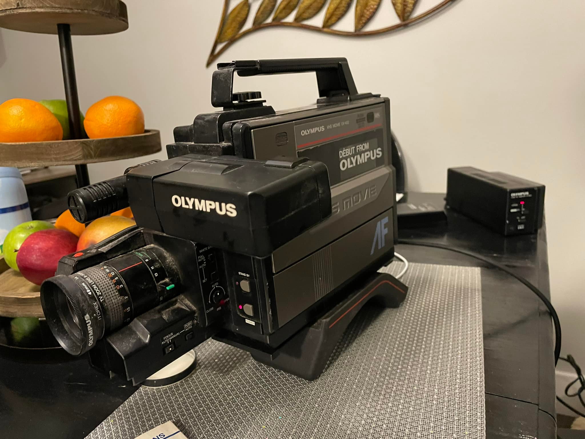 My old camcorder Olympus VX-S405 S-VHS Camcorder