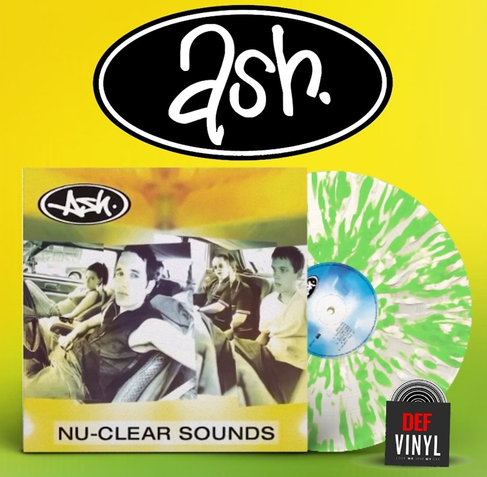 Ash Nu-Clear Sounds レコード UKオリジナル クリアビニール Ash released 'Nu-Clear Sounds' 28 years ago on October 5, 1998