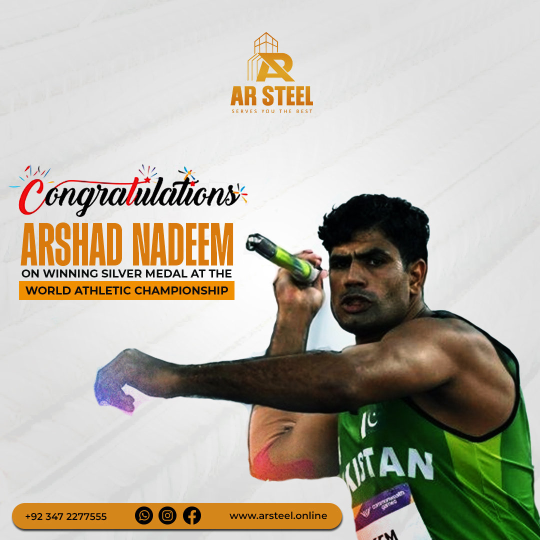 AR STEEL - Congratulations Arshad Nadeem on Securing...