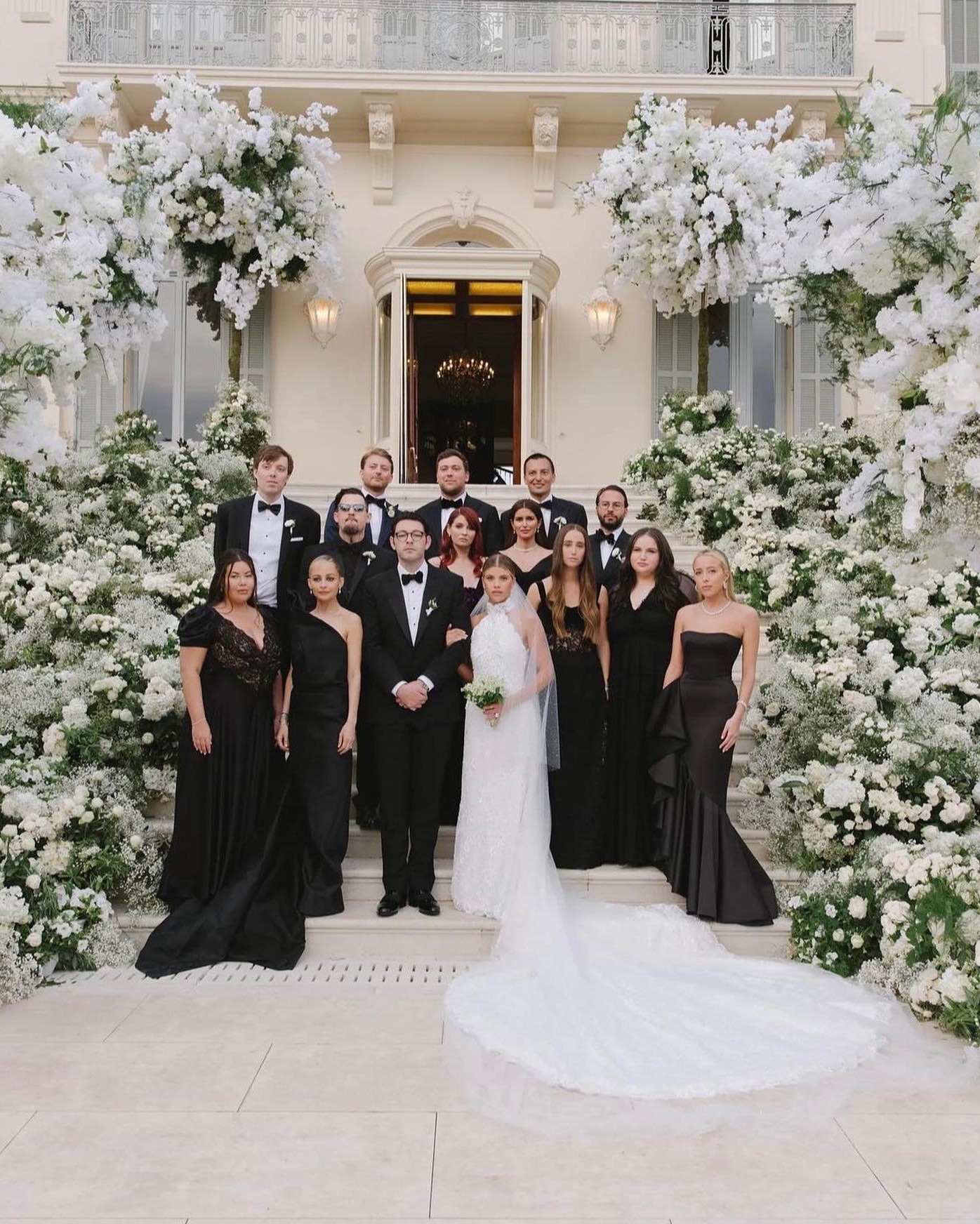 black bridesmaid dresses reddit Anyone else feeling Sofia Richie's bridesmaids dresses? 🖤 #weddingtrendwednesday Apparently you are, as Pinterest's 2023 wedding report has revealed that there has been a whopping 535% increase in searches for 'mismatched Elegant Night Blue Cutout Style:AP1D106736 Color:FRUIT BLOOMS
