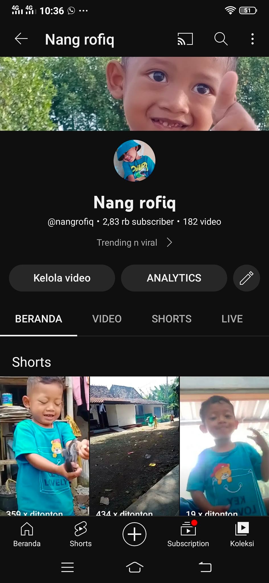 Nang rofiq channel | Jepara