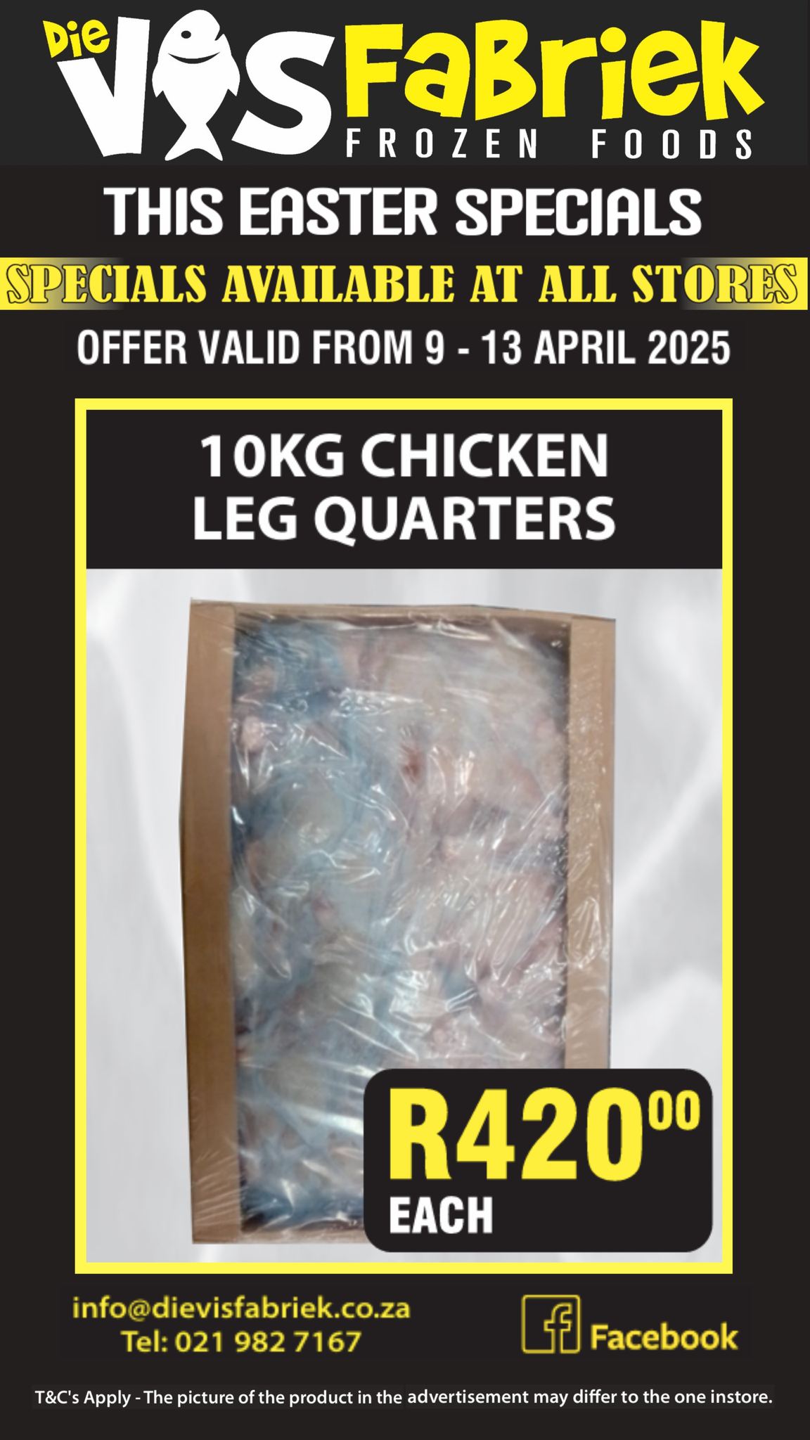 Die Visfabriek - Hierdie week se Spesiale Aanbiedinge by... | Facebook