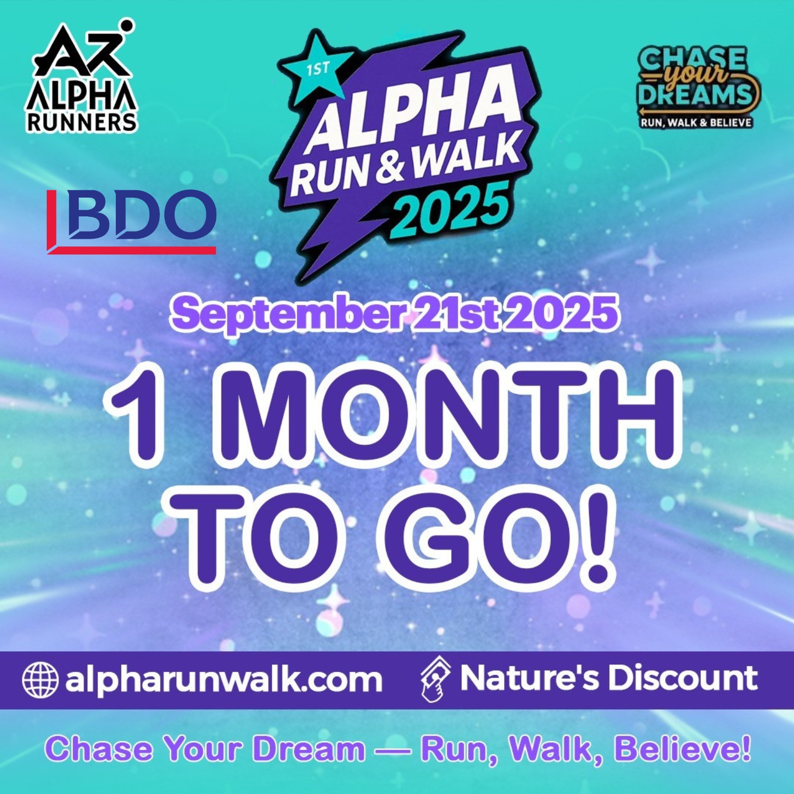 Alpha Runners - 🚨 One Month to Go! 🚨 For the 1st Alpha... | Facebook