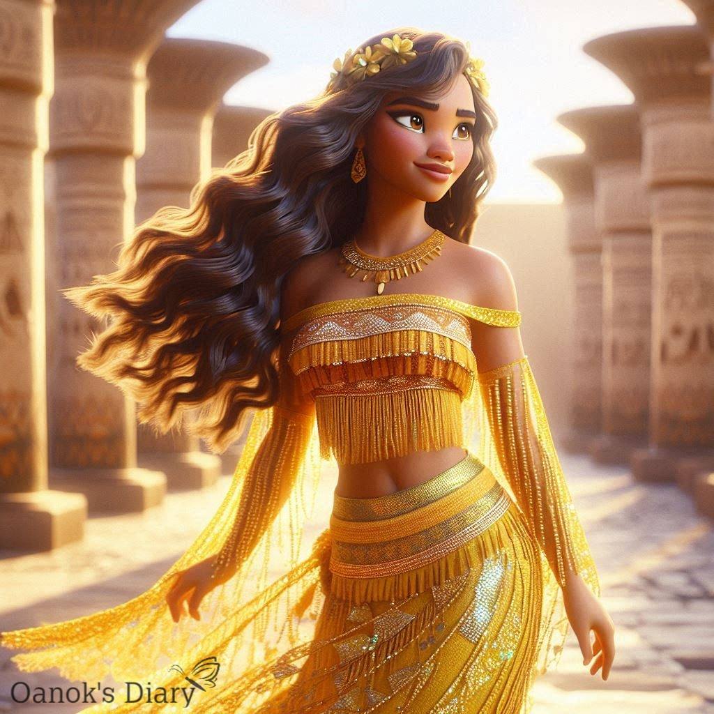 Disney Princess As Egyptian 💛⚰️⚱️