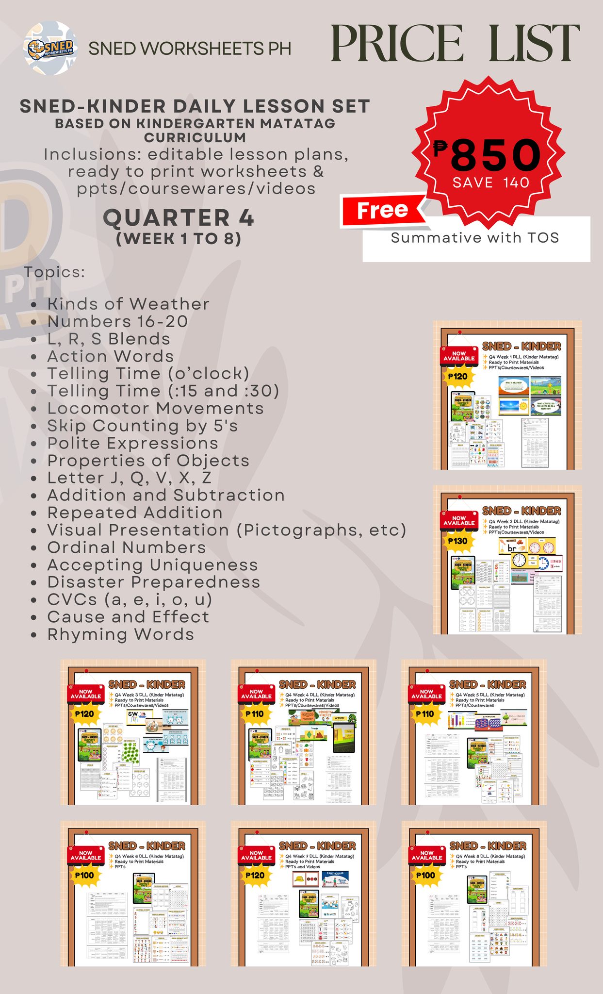 SPED/SNEd Worksheets PH added a... - SPED/SNEd Worksheets PH