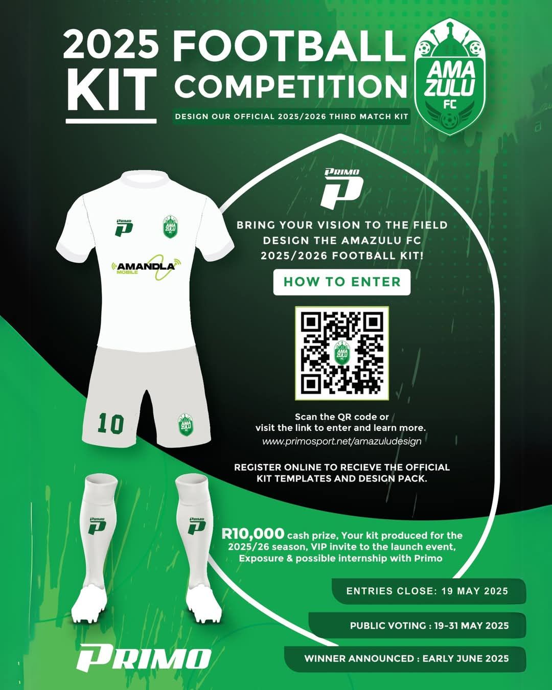 Diski - AmaZulu FC x Primo 👕 𝗧𝗛𝗜𝗥𝗗 𝗞𝗜𝗧 𝗗𝗘𝗦𝗜𝗚𝗡 𝗖𝗢𝗠𝗣𝗘𝗧𝗜𝗧𝗜𝗢𝗡 🧵 We want to ...