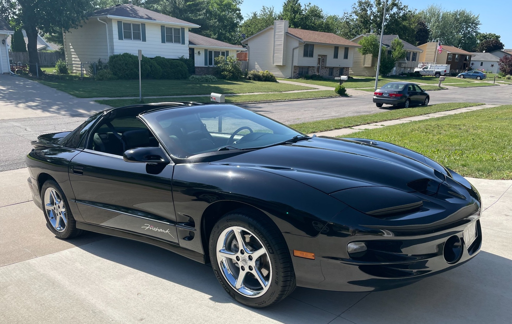 California - 2000 Pontiac Firebird Trans Am Firehawk with restored ...