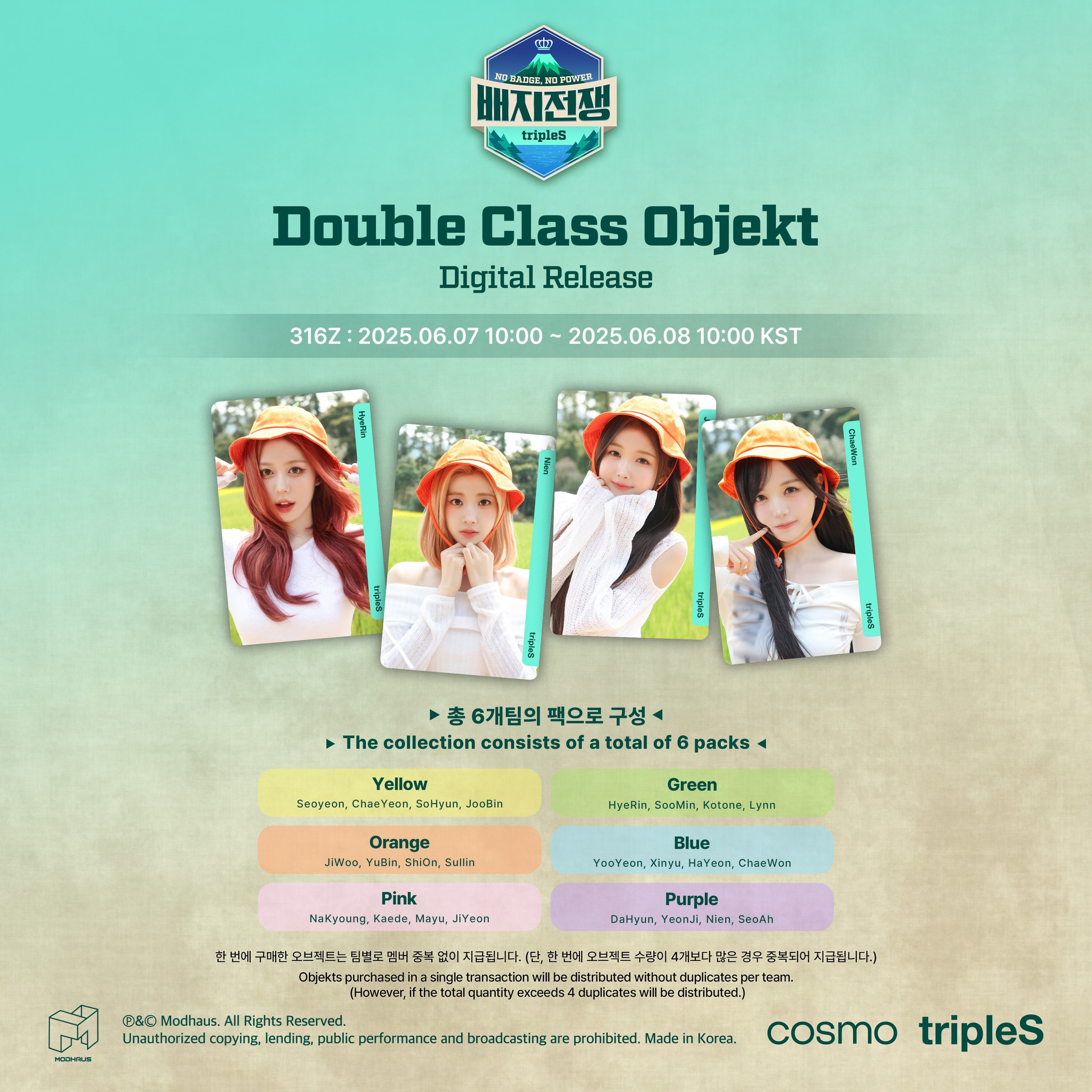 tripleS - tripleS Badge War 3 Double Class Objekt Shop Special