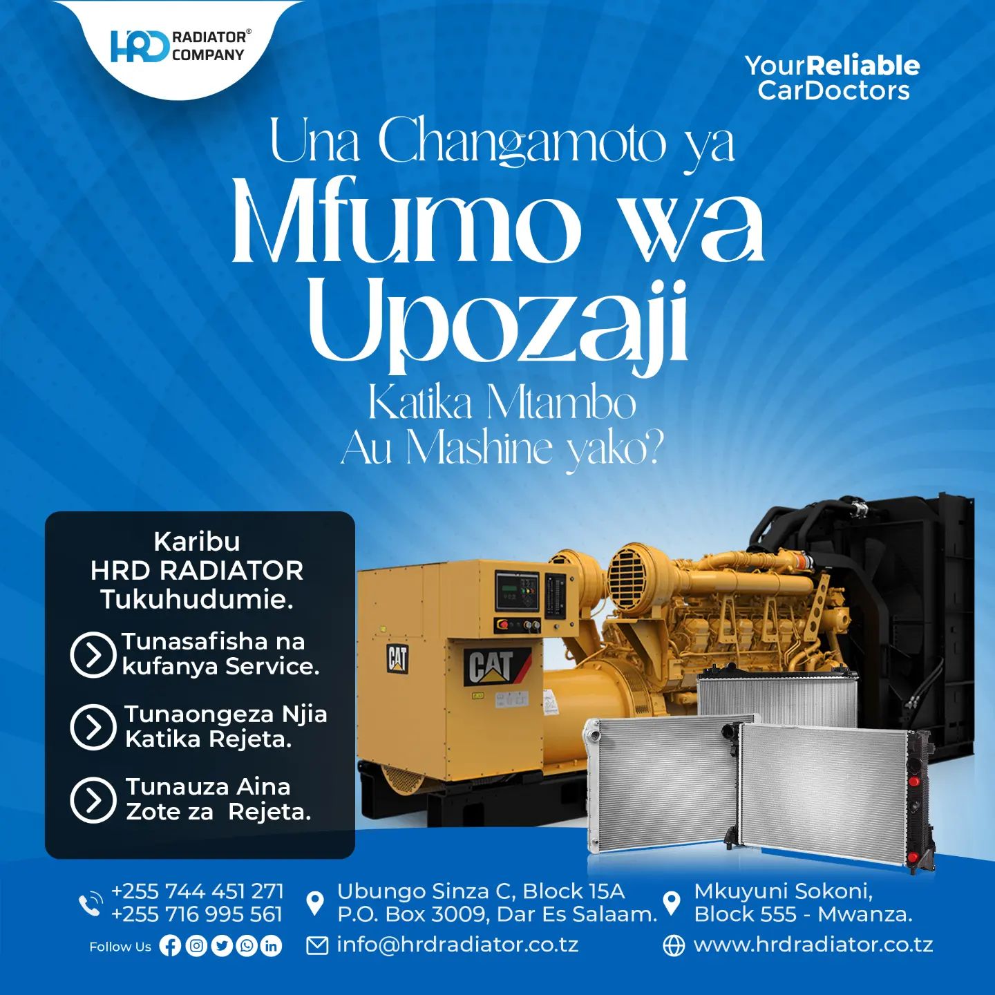 Hrd Radiator Company Ltd | Mwanza