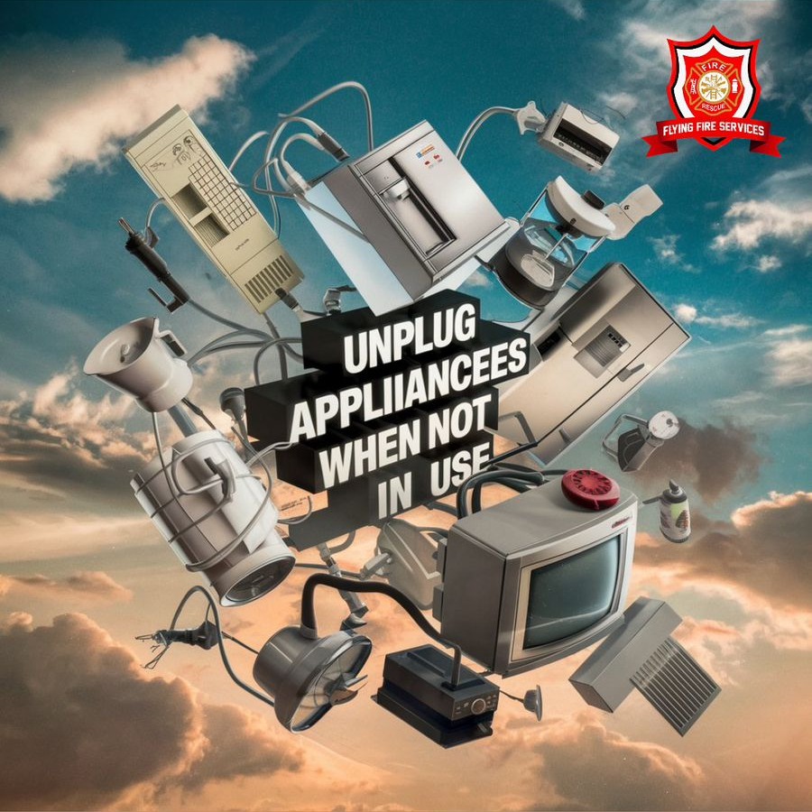Flying Fire Services - Unplug = Save Energy + Stay Safe 🔌💡 Why let your ...