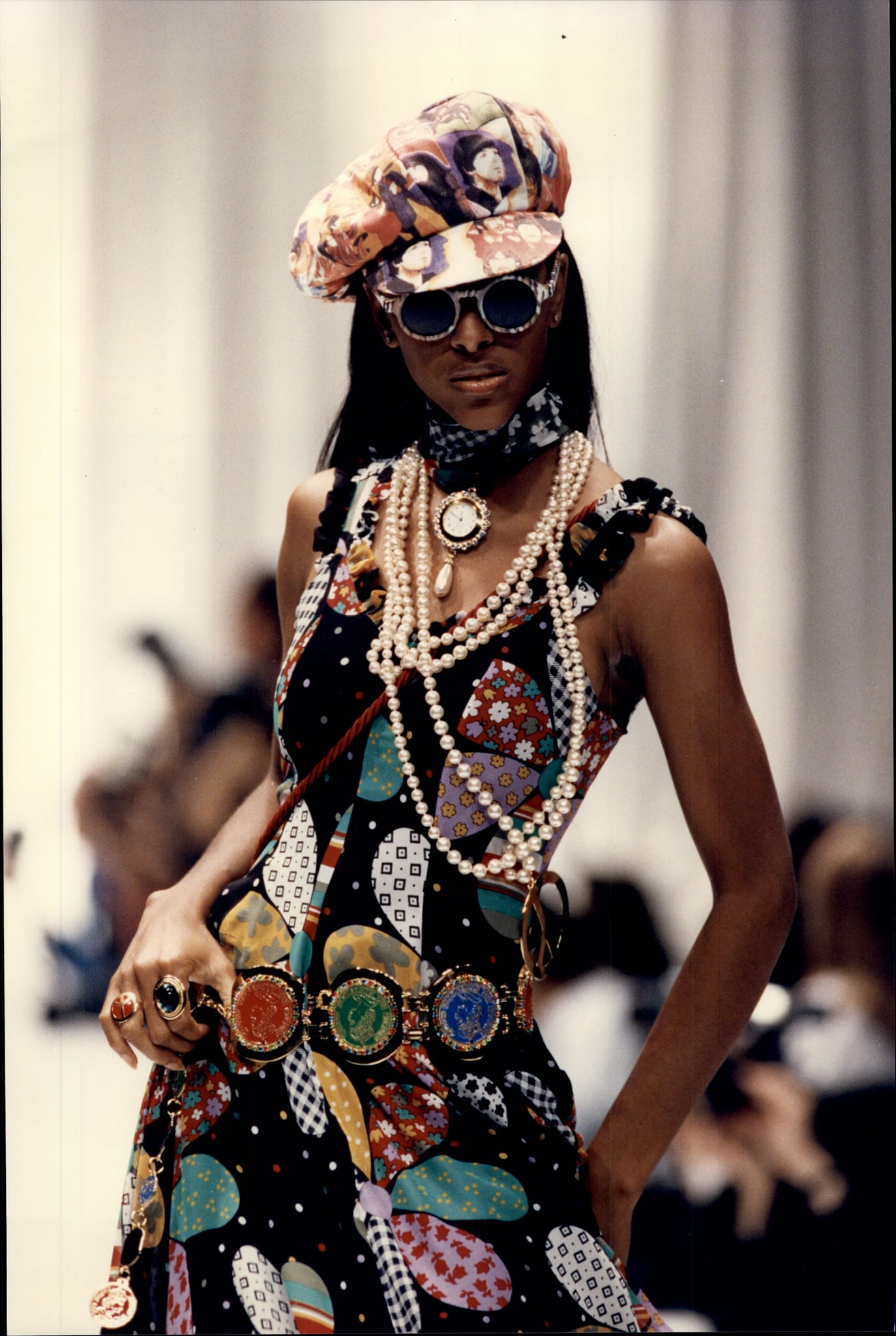 The '90s-era Dolce & Gabbana design felt on-trend, while also in