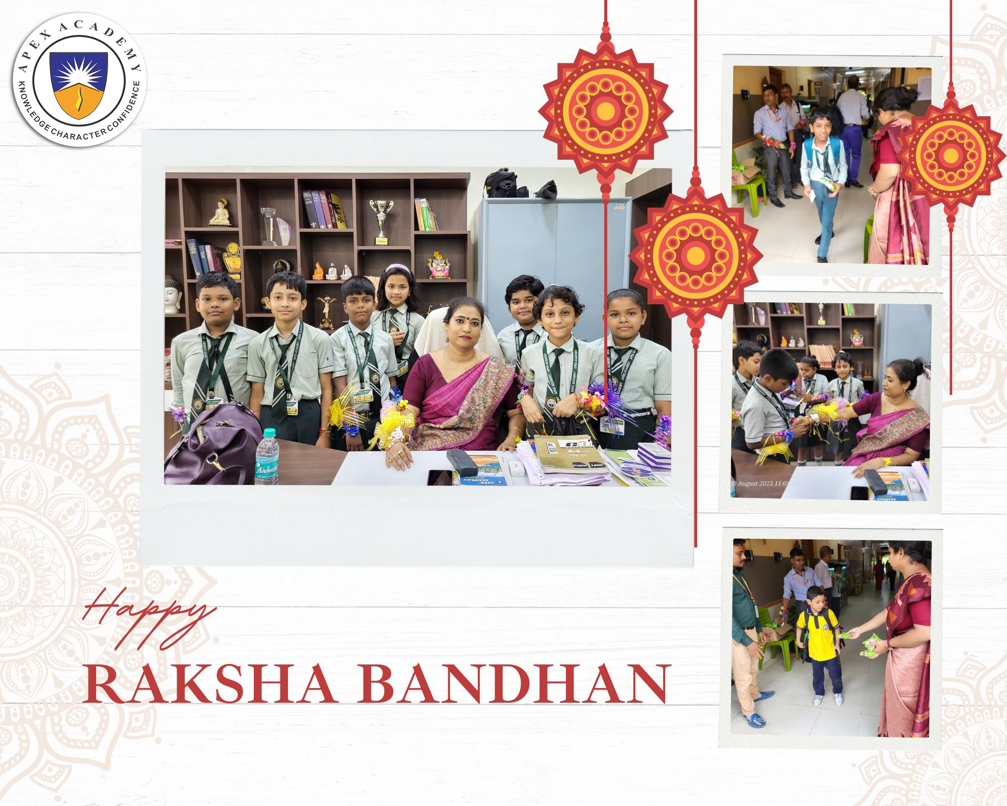 Apex Academy - Happy Raksha Bandhan Wishing You A Raksha...