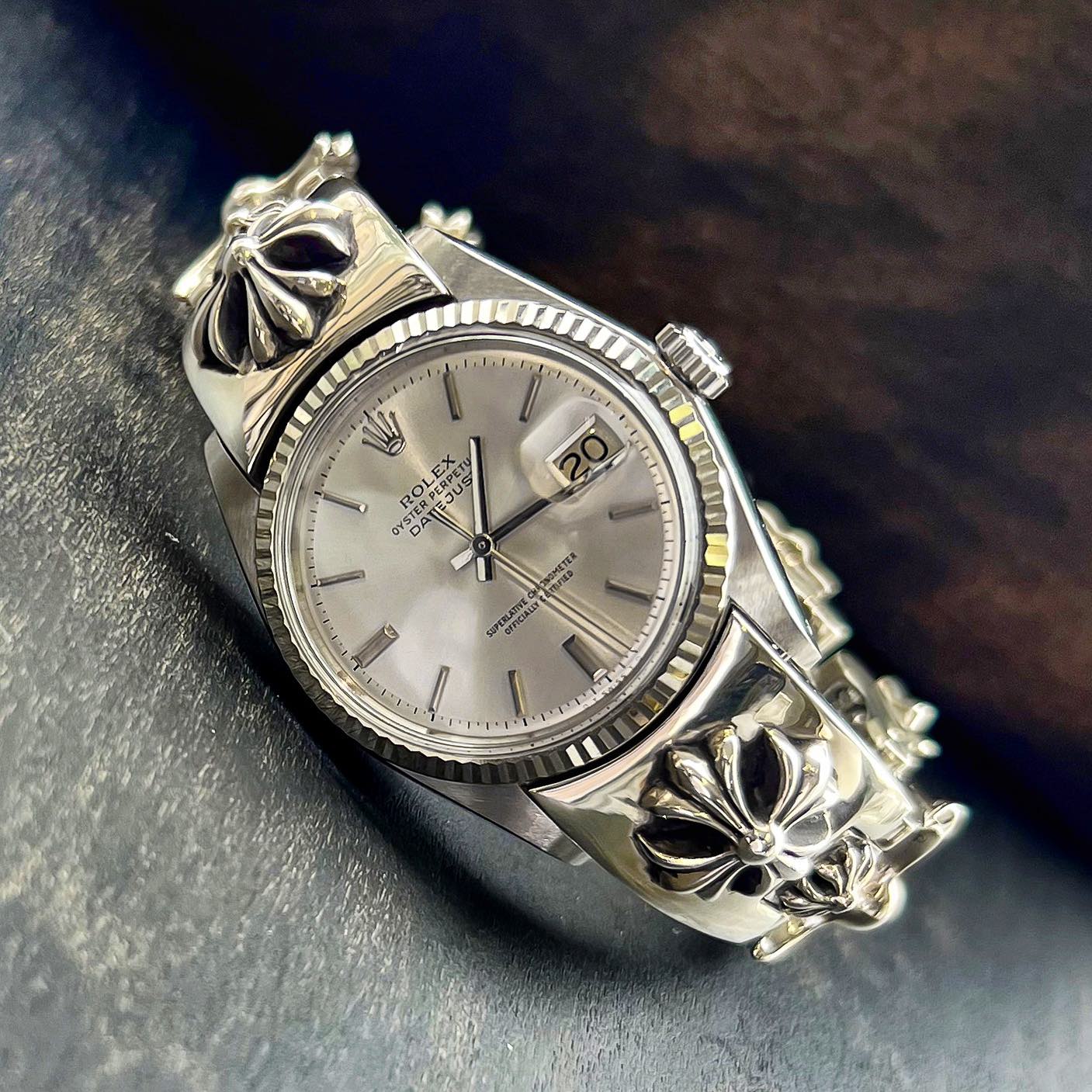 G_Baller - Chrome Hearts x Rolex? * Datejust 36 watch bracelet 
