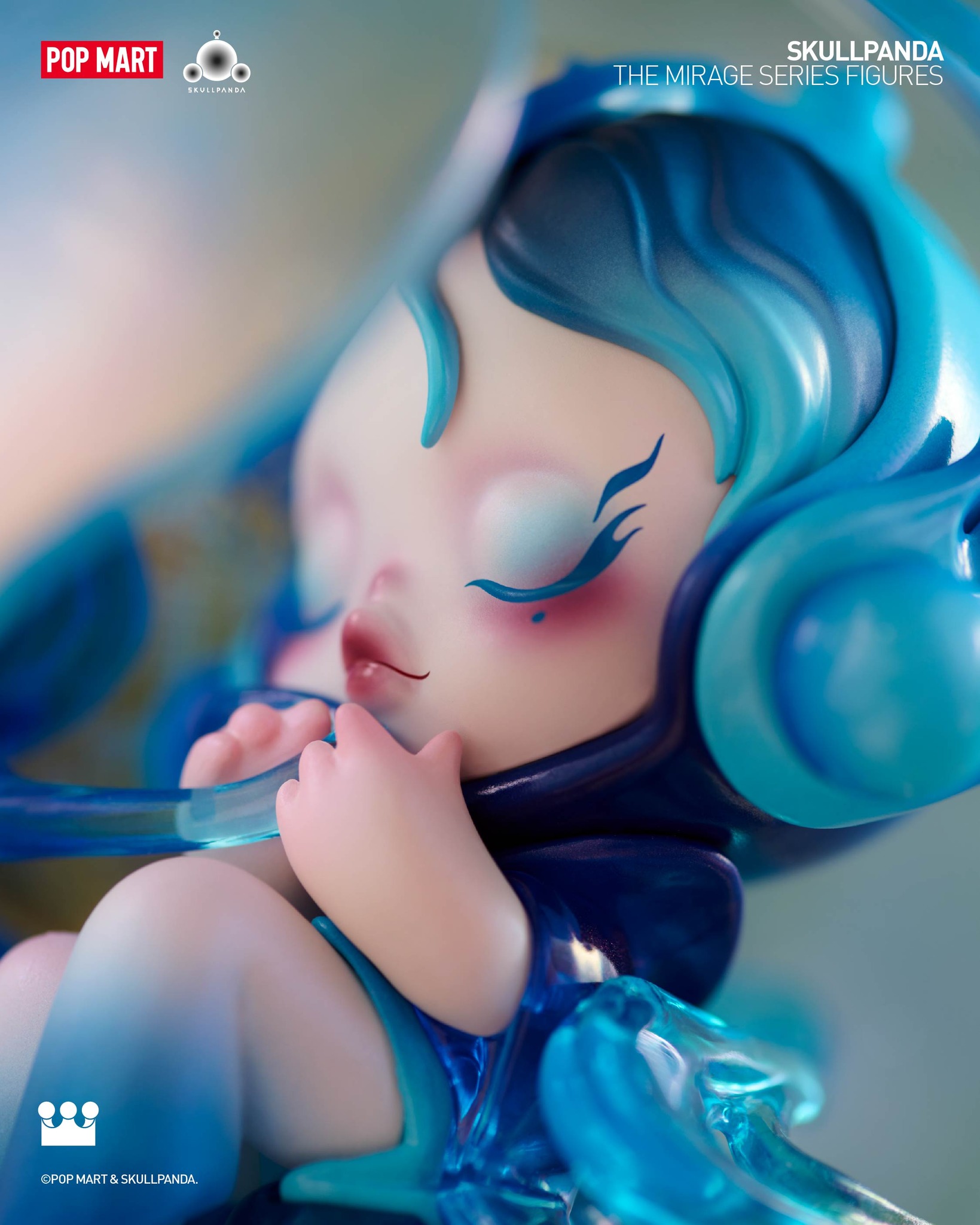 A gentle bloom, where beauty courts the edge of time. #POPMARTUS