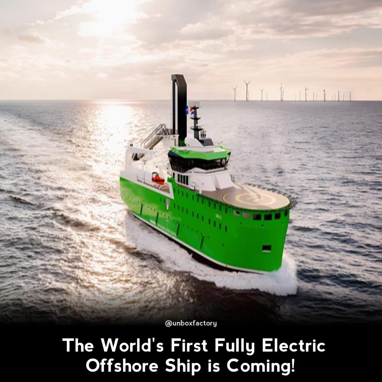 Unbox - Imagine a massive ship sailing across the ocean — without a ...