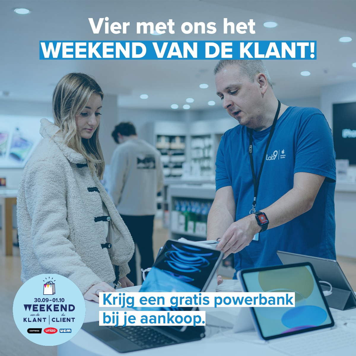 🛍️ Bij Lab9 vieren we het... - Lab9 - Apple Premium Partner
