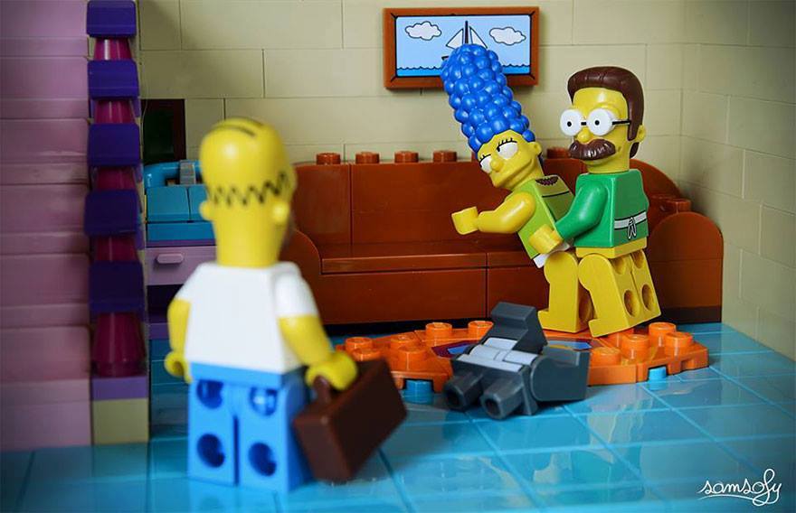 La creación de Samsofy utilizando LEGO.... - Cirugía Creativa
