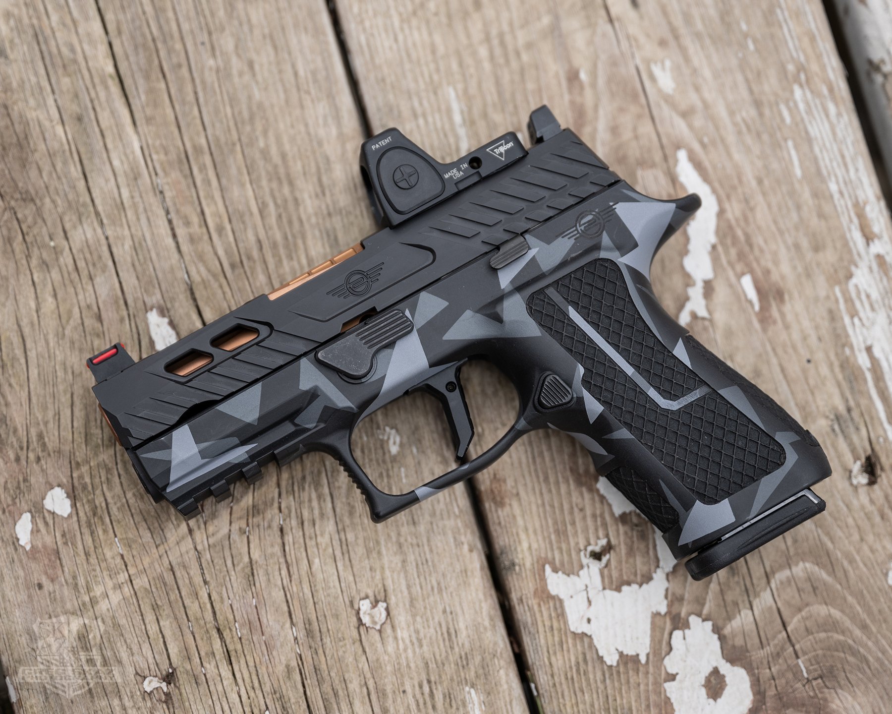 L2D Combat - This L2D P320 Frame features our L2D texture...