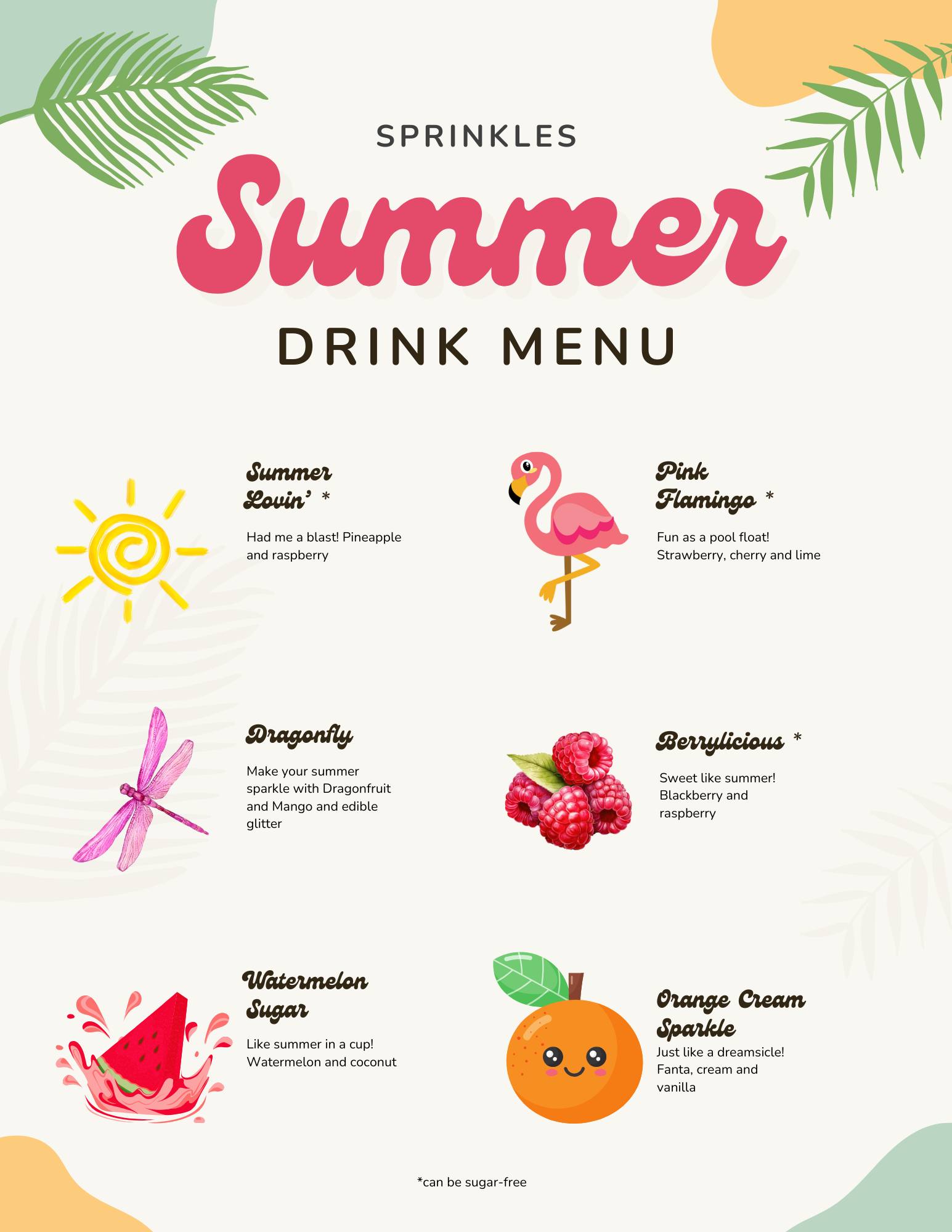 Sprinkles - ☀️🍉 SIP INTO SUMMER! 🍓🌴 Our NEW Summer Drink Menu has ...