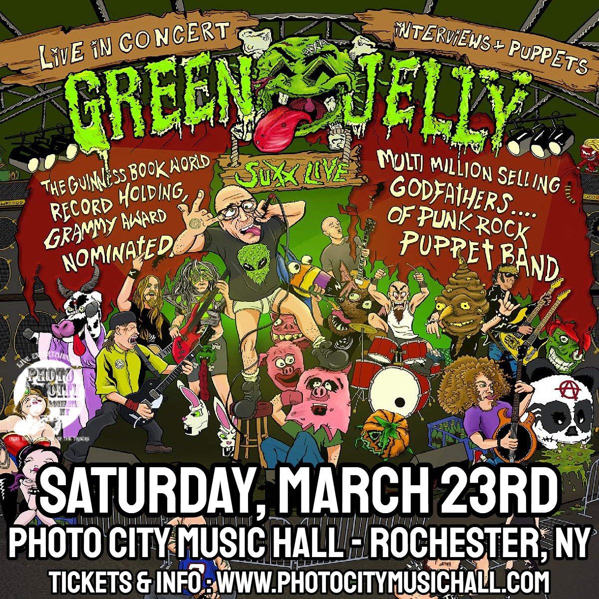 Green Jello concert with Gwell-o, Marianne Toilet, The Runs, Model