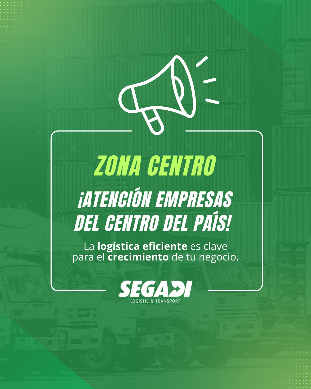 Segadi - La logística y el transporte son fundamentales para el éxito ...