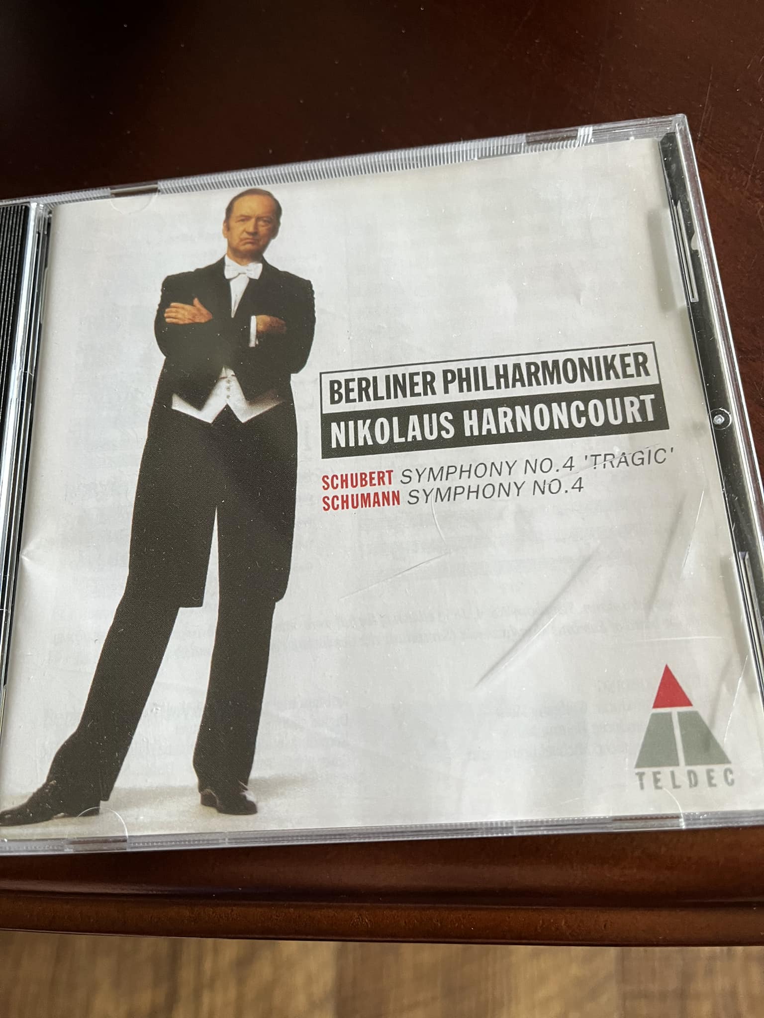 Nikolaus Harnoncourt conducts Schubert and Schumann with Berlin 