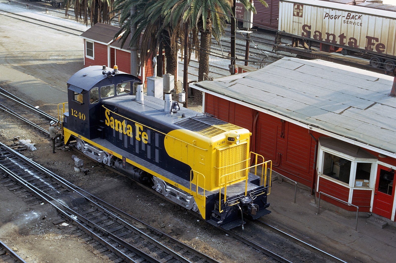 Sierra Pacific Industries EMD SW1200 locomotive