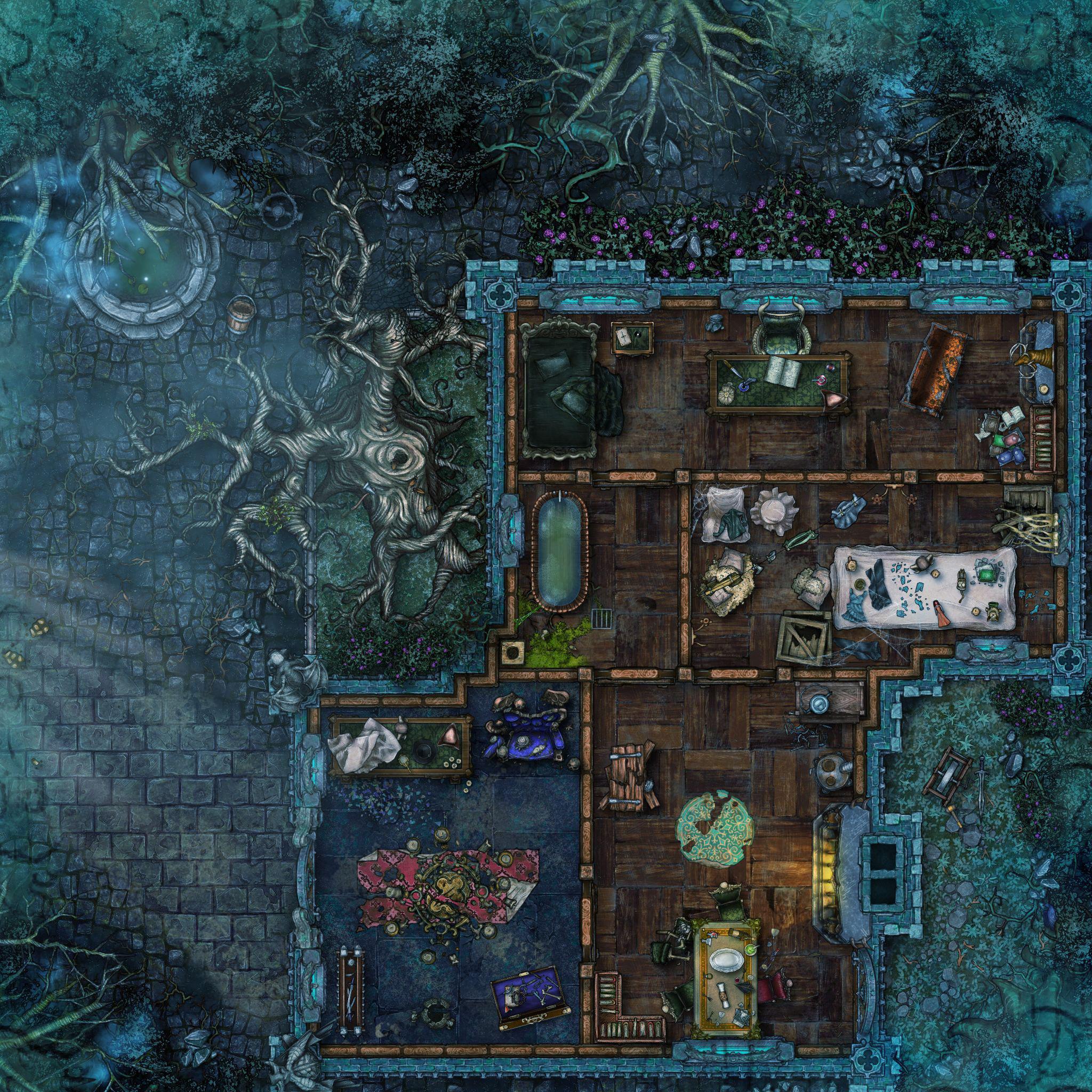 Inkarnate - 🏠 Interior Map 🏠 . 🎨 Map by Jakubobx on our...