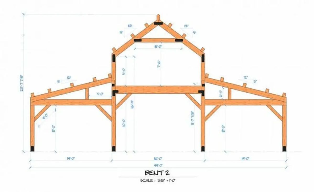 How its makes | a timber-frame structure design with precise ...