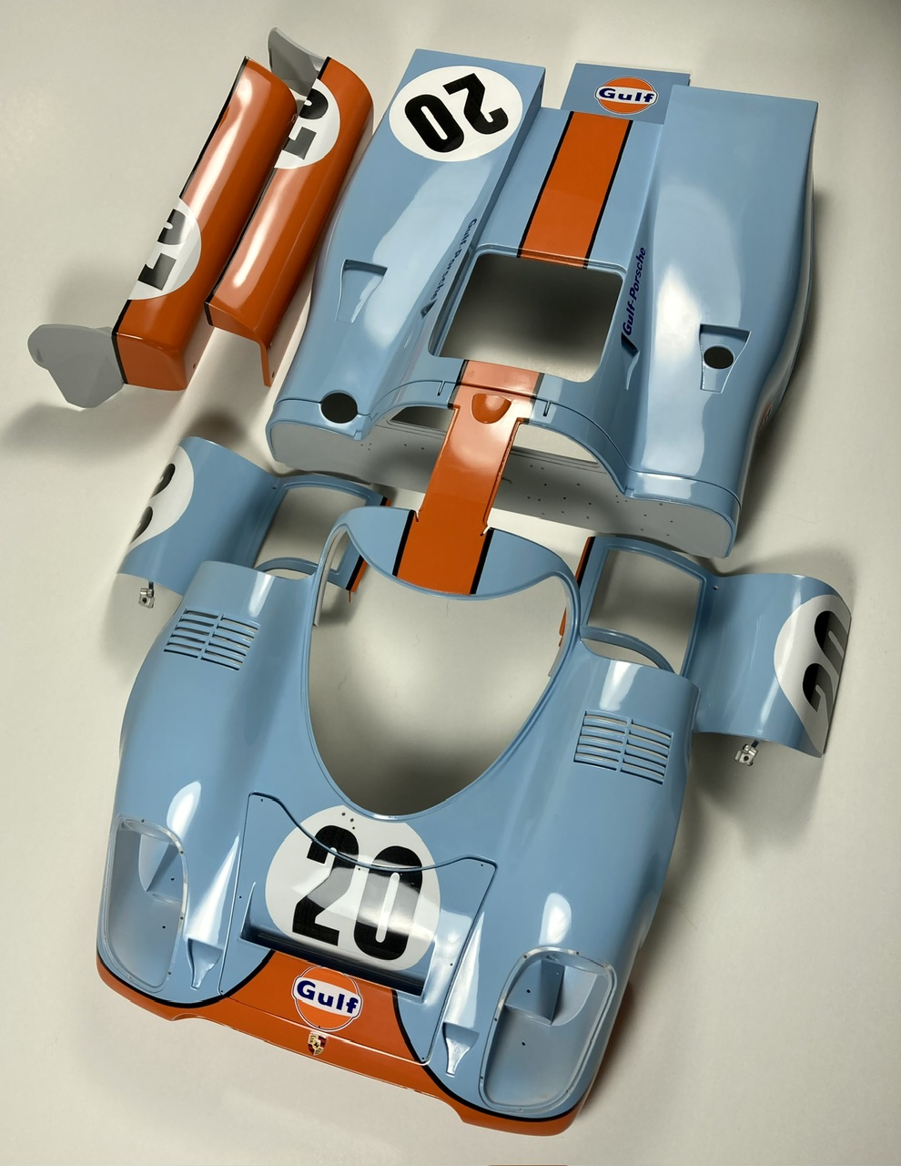 1/12 model factory Hiro Porsche 917K nearing completion