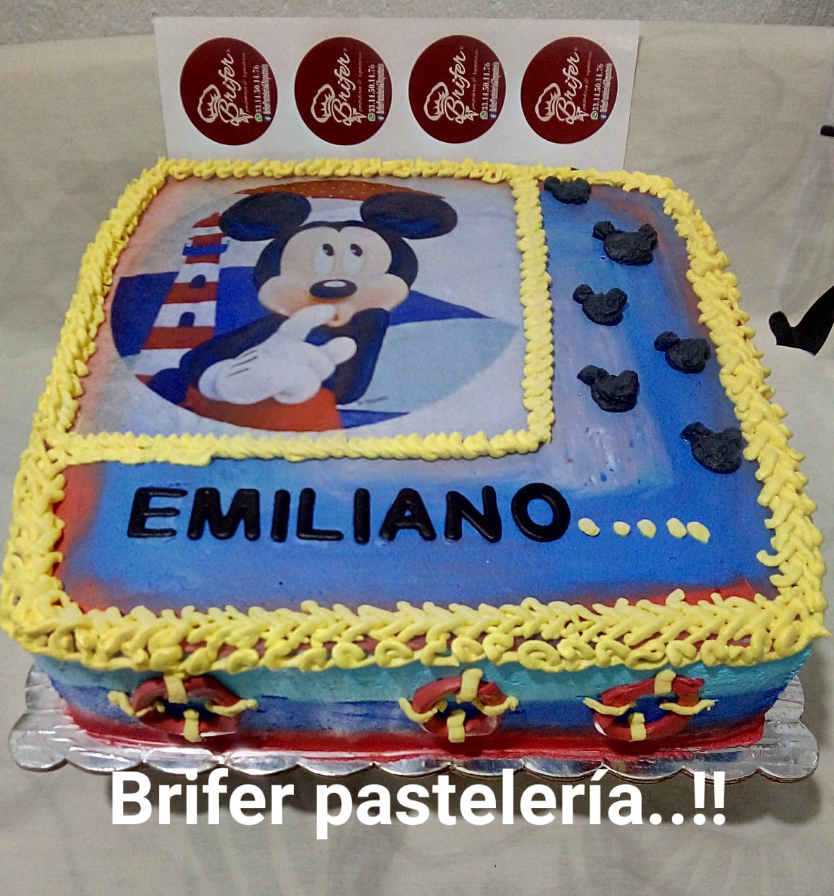 💕 🎊🎈 pastelito,tres... - Brifer pastelería & Repostería