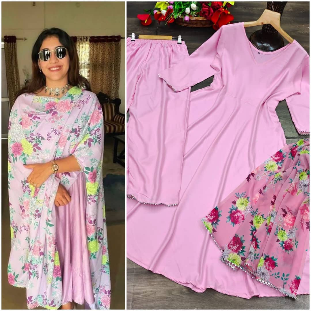 Mrs Sharfan - 🔥 *Hot and Latest kurta Palazo And dupatta... | Facebook