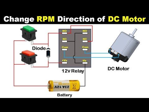 How its Works | a circuit designed to change the RPM direction of a DC ...