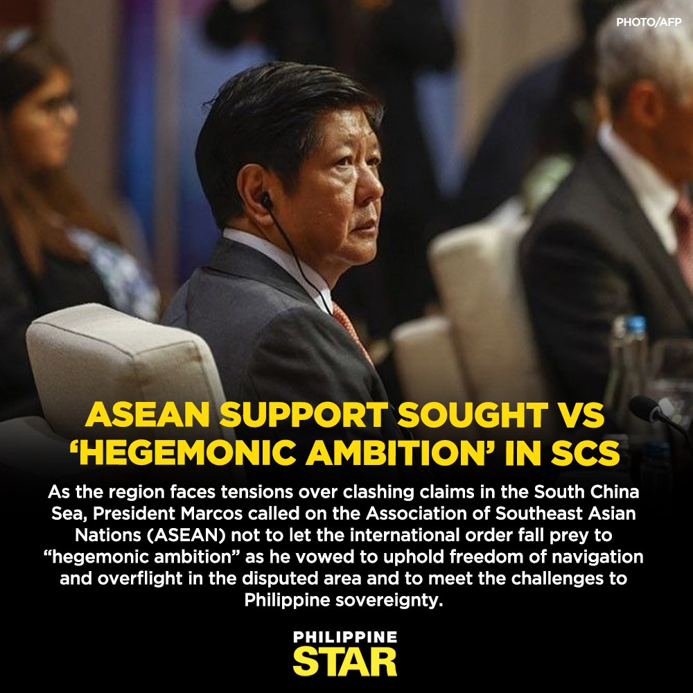 Philippine Star - Speaking during the 43rd ASEAN Summit...
