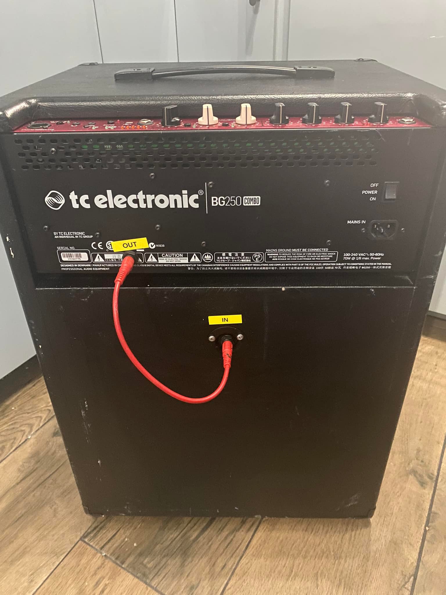 Tc electronic bg250 115 bass combo for sale