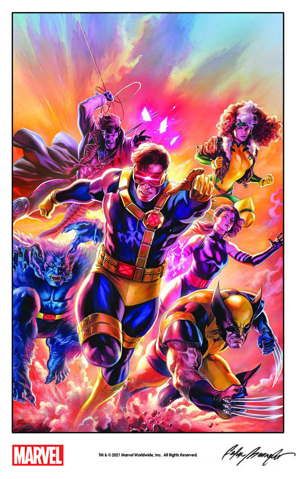 X-Men: Children of the Atom (1994) Promotional Arcade Flyer art by