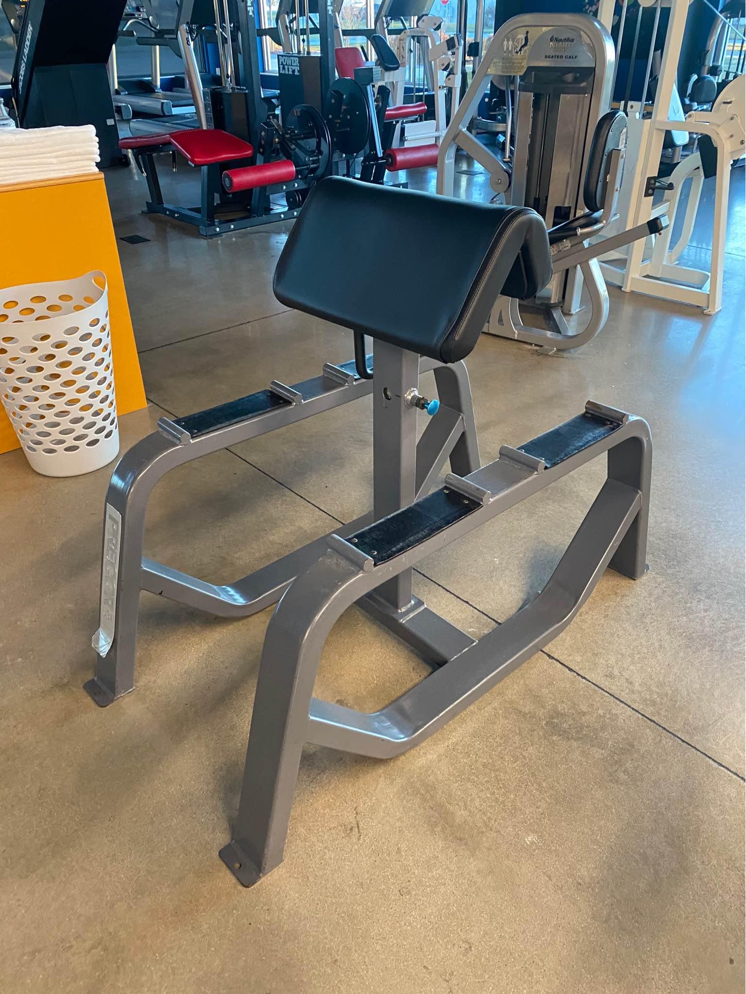 Precor Spider Curl Standing Preacher Curl - Weight Lifting Machines ...