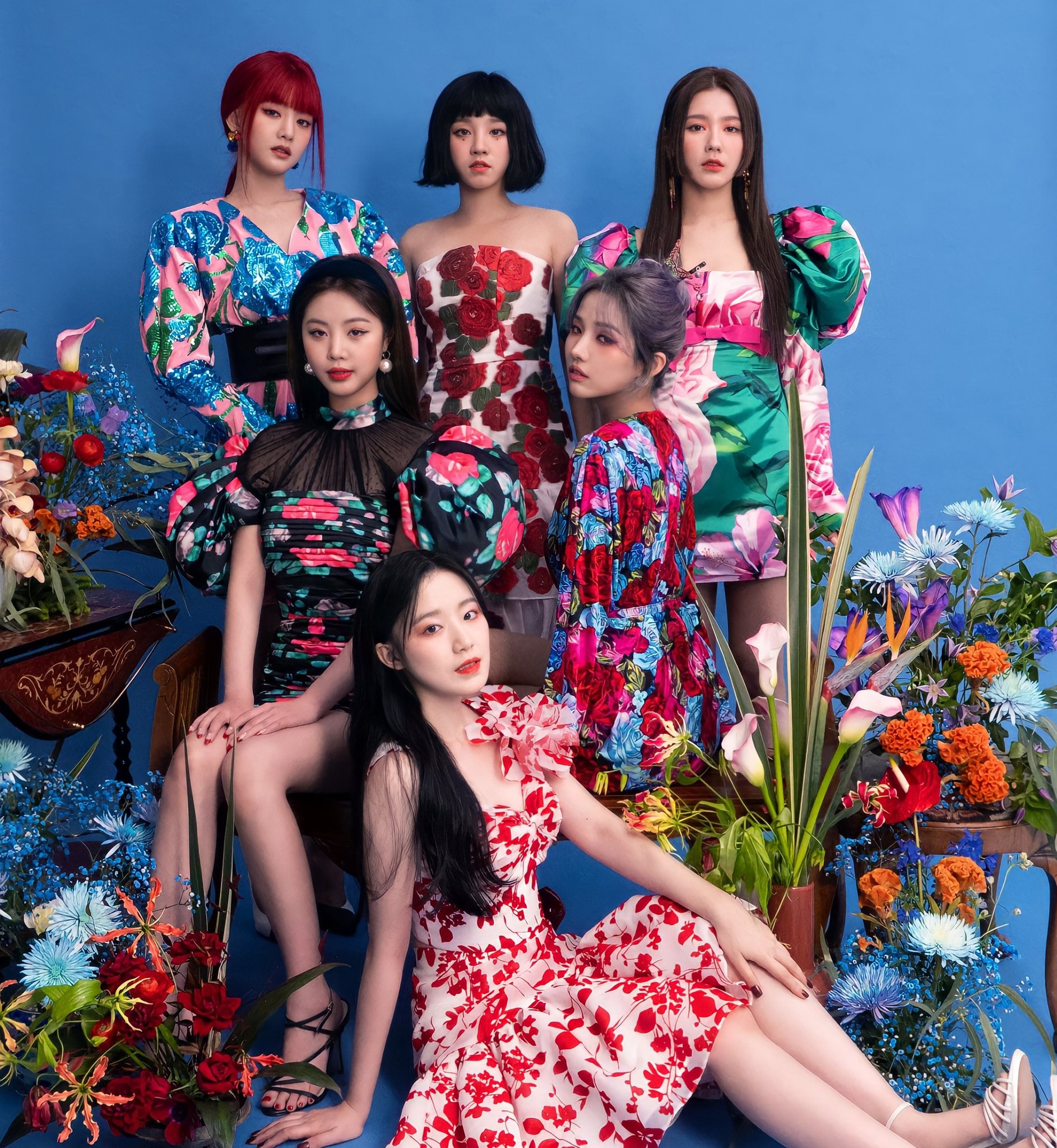 G)I-DLE 4th Mini Album [I burn] 화(火) Ver. 🔥 Concept Image 3