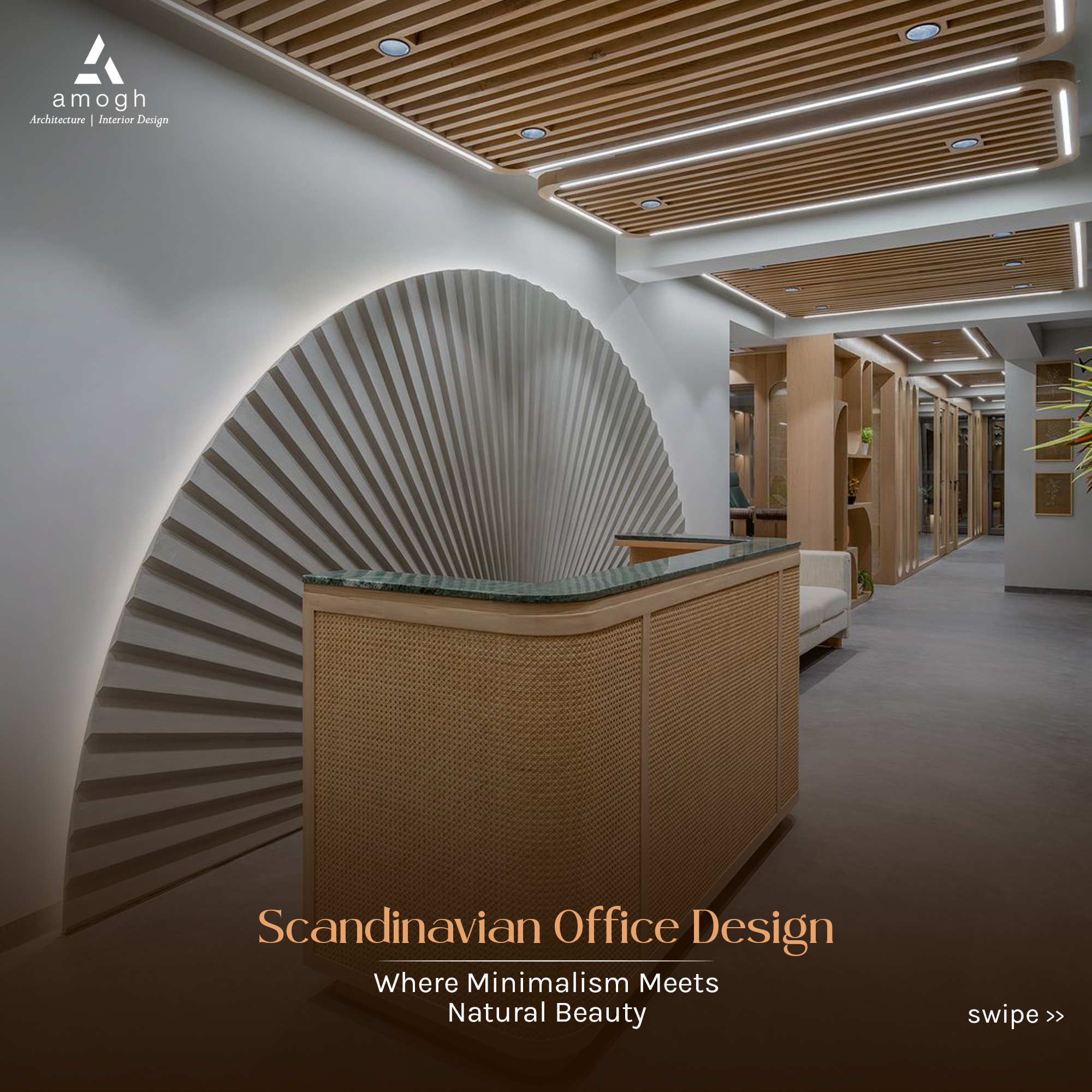 In the realm of modern workspaces,... - AMOGH_Archidesign | Facebook