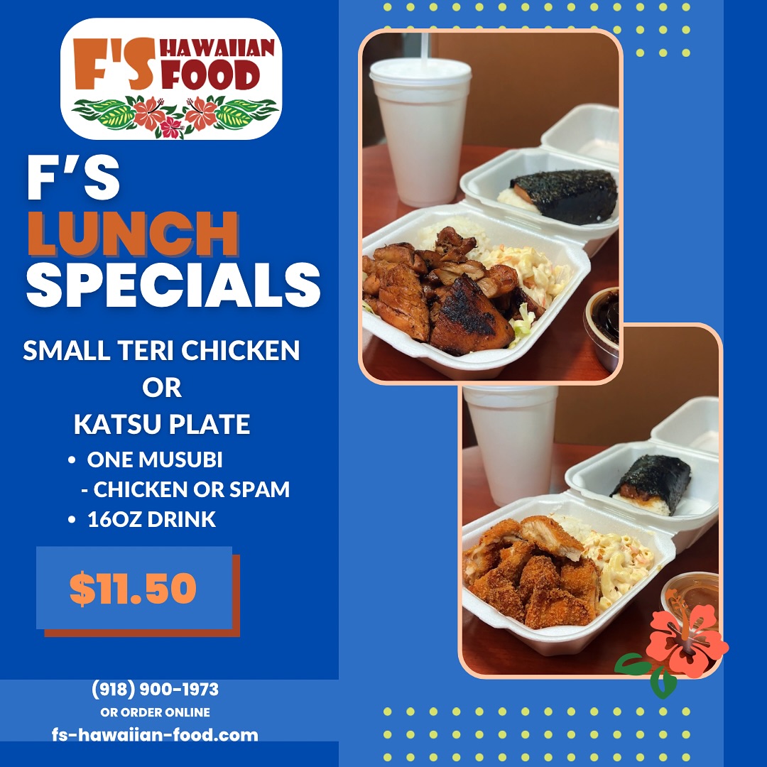 F'S Hawaiian Food | Tulsa OK