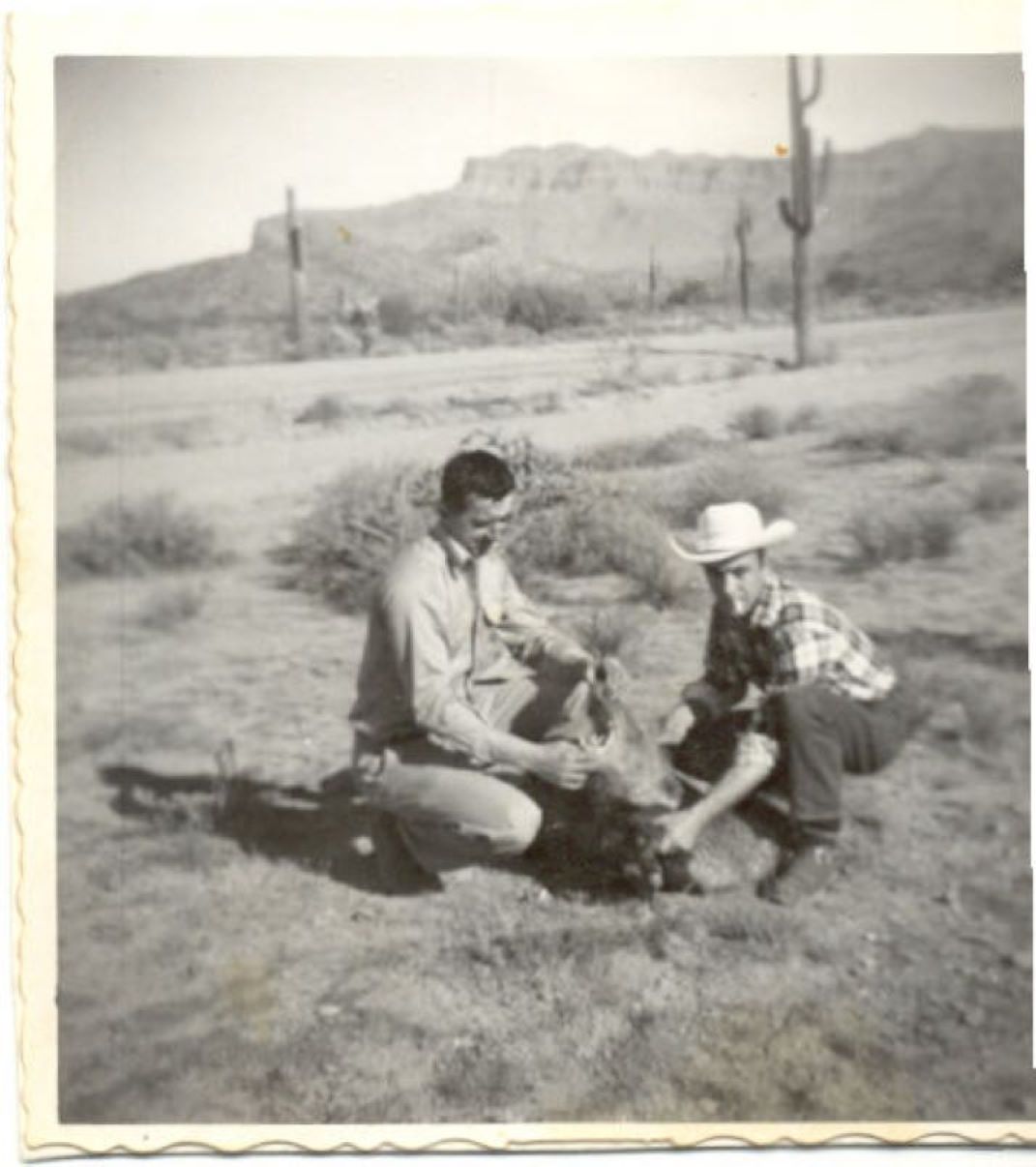 George Gallagher's first javelina hunt in 1962