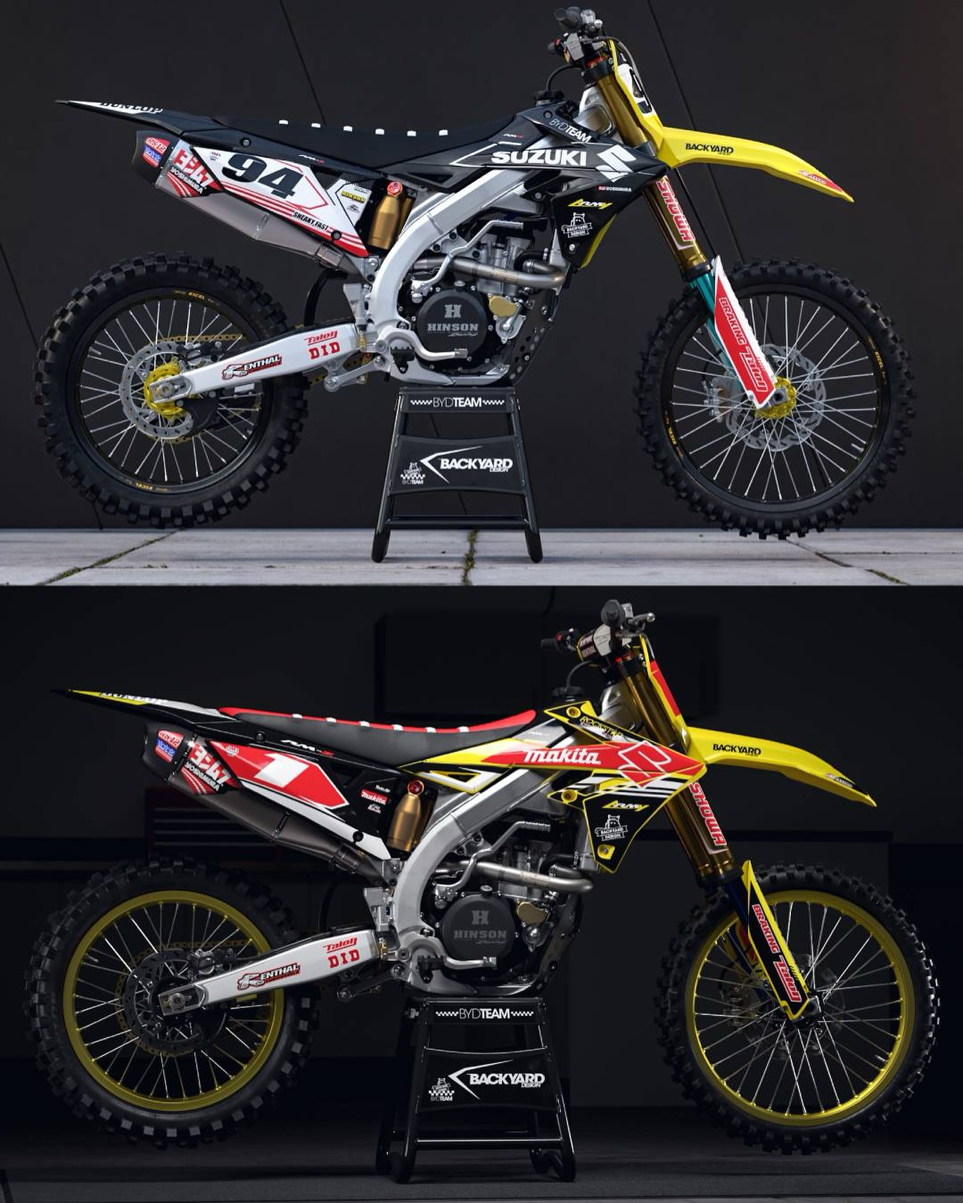 The 2024 @hepmotorsports team of @kenroczen94 @kylechiz11 and