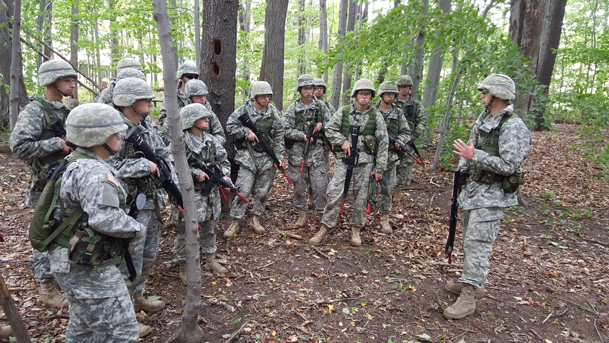 RIT Army ROTC - Our Cadets training during lab today,... | Facebook