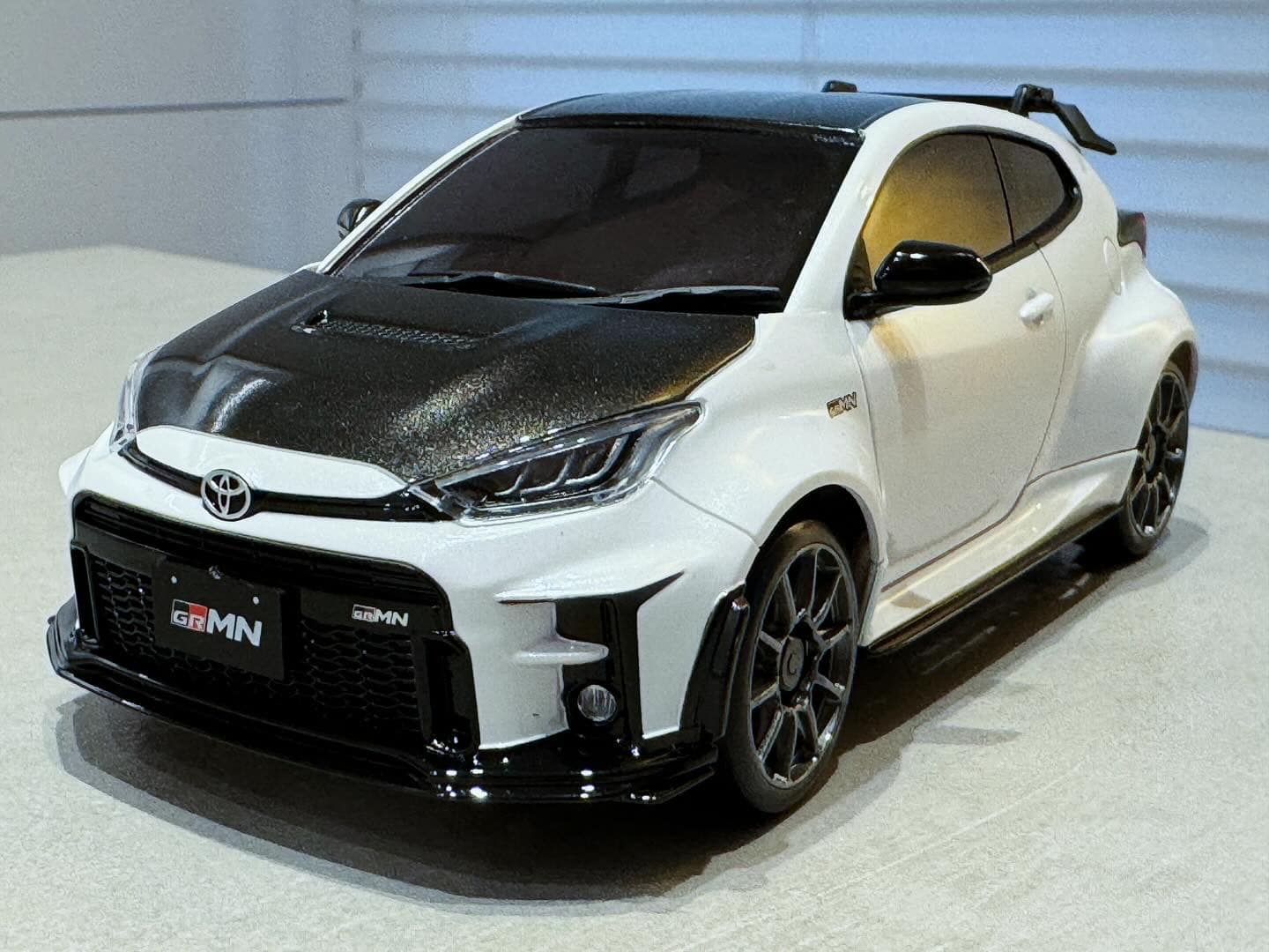 Kyosho GR Yaris mini-z AWD model for hobby-grade rally drifting