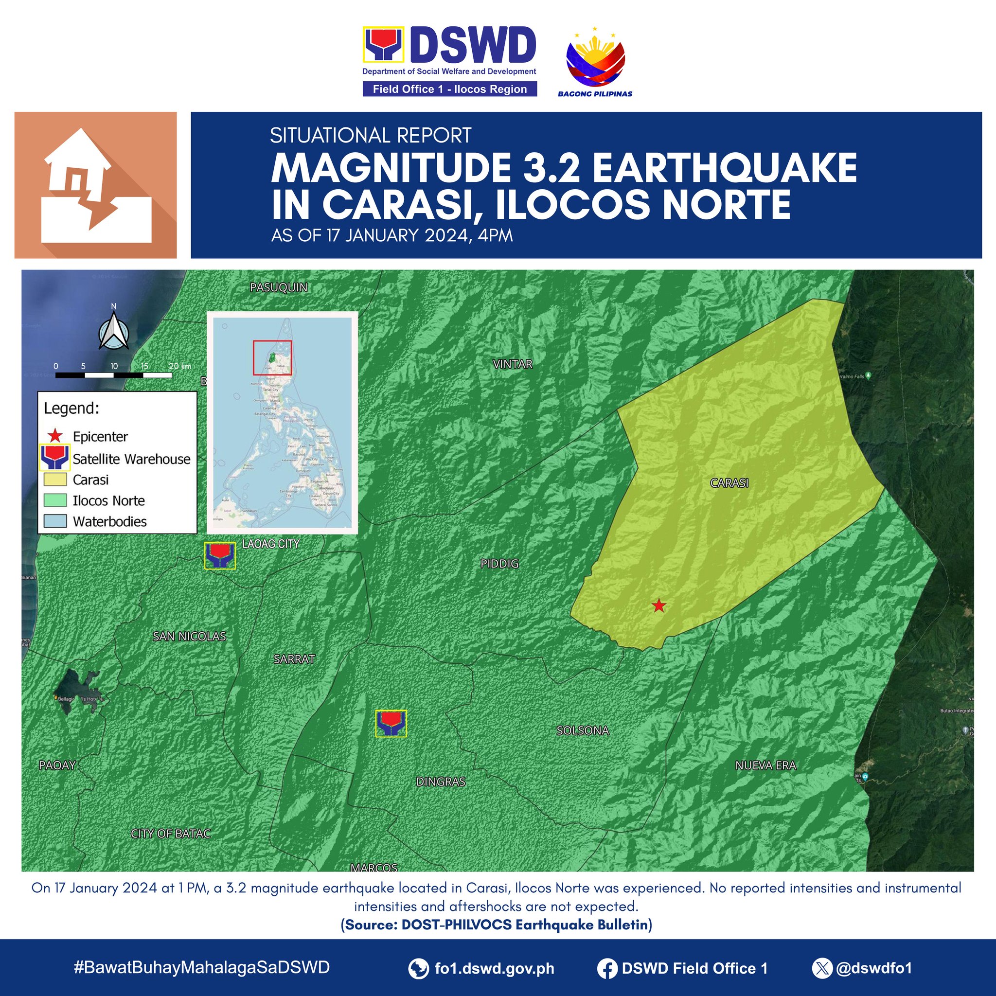 Naitala kaninang ala-una ng hapon... - DSWD Field Office 1 | Facebook