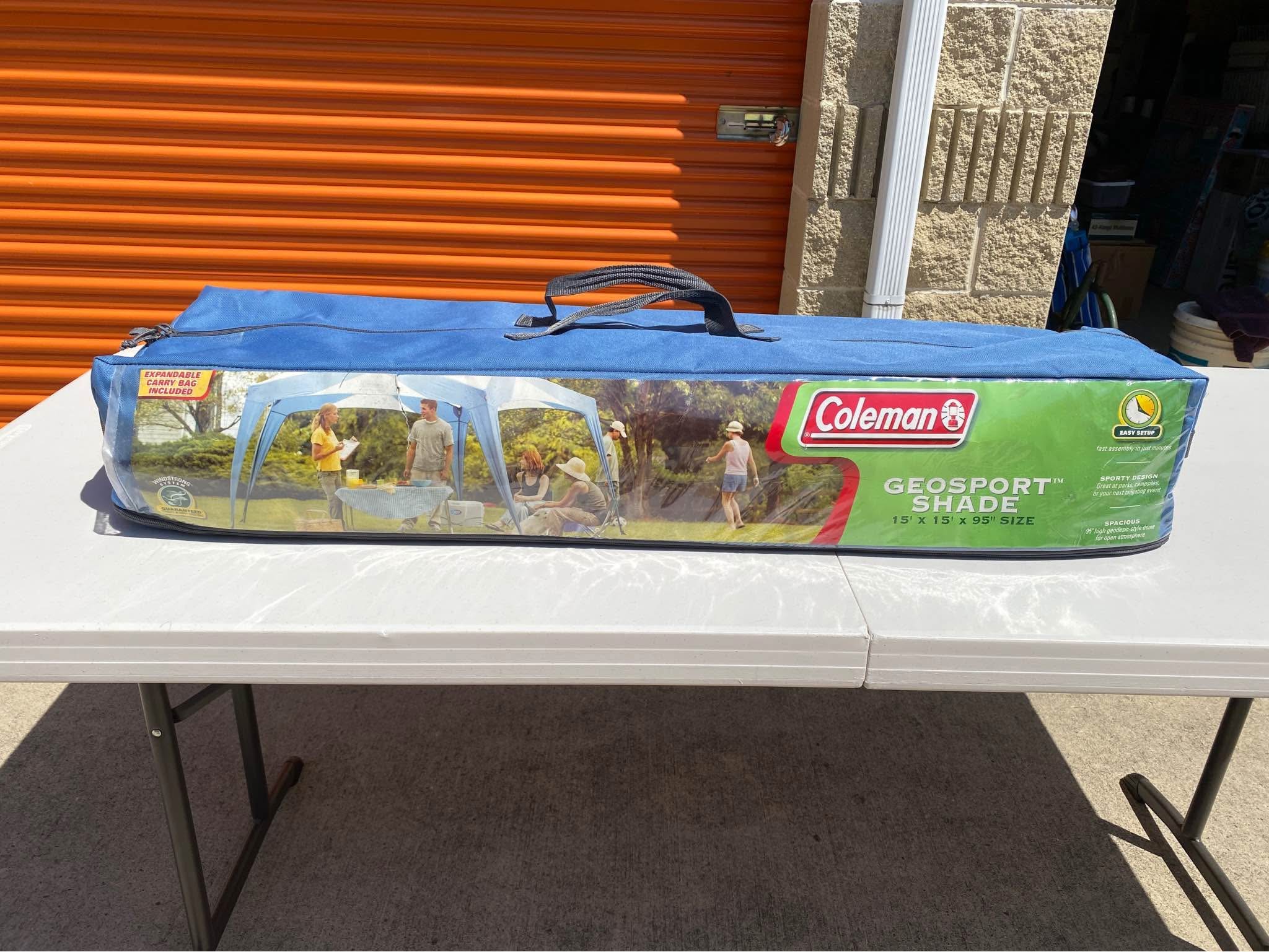Coleman 15' x 15' GeoSport Shade House - Tents & Camping Shelters