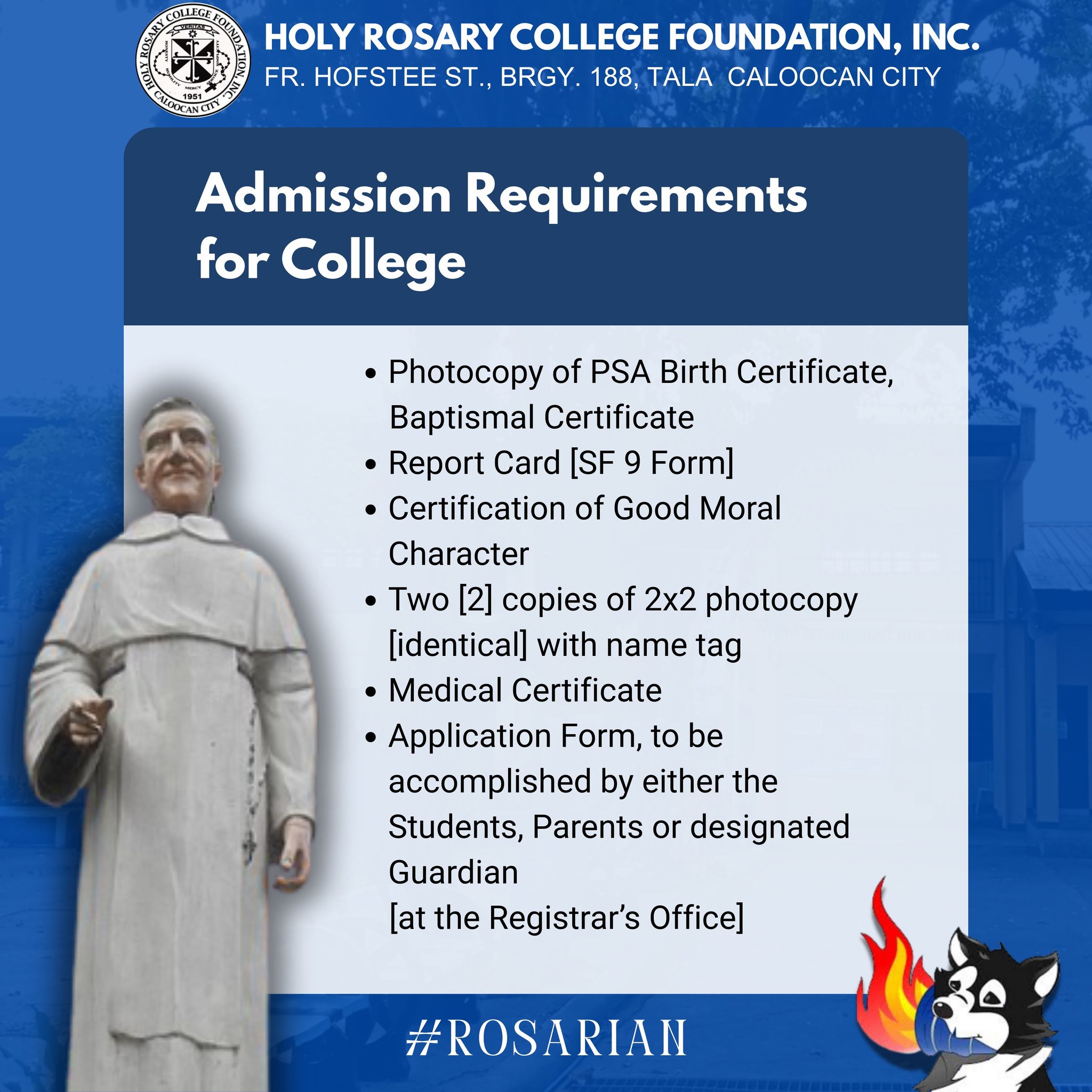 Holy Rosary College Foundation, Inc.